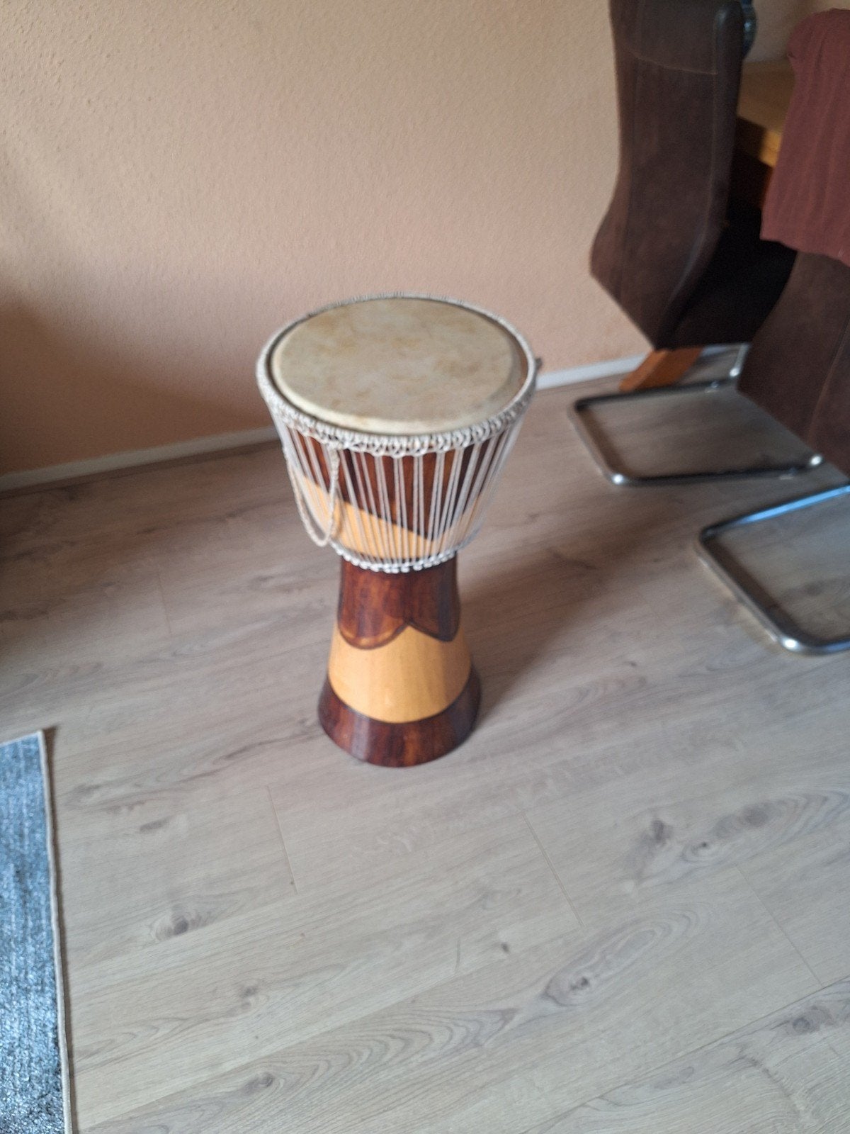 Mooie Djembe - Handgemaakte Afrikaanse Trommel, Ophalen, Gebruikt, Overige merken