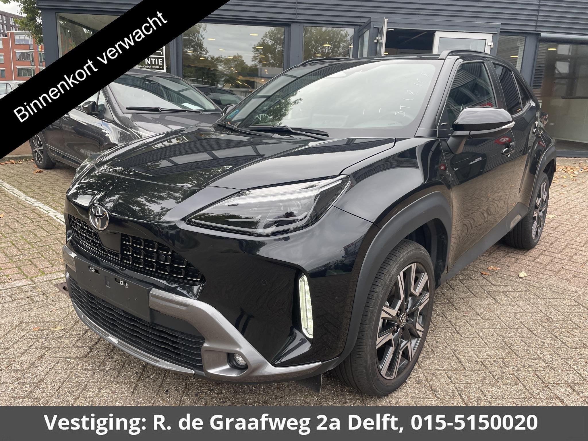 Toyota Yaris Cross 1.5 Hybrid 130 Launch Edition | Stuur- &, Gebruikt, Euro 6, Startonderbreker, Zwart