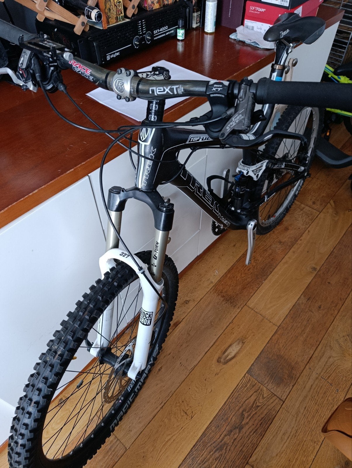 Trek Mountainbike -Topfuel 9 Full carbon Suspension  - Schij, Ophalen, Gebruikt, Schijfrem, Trek