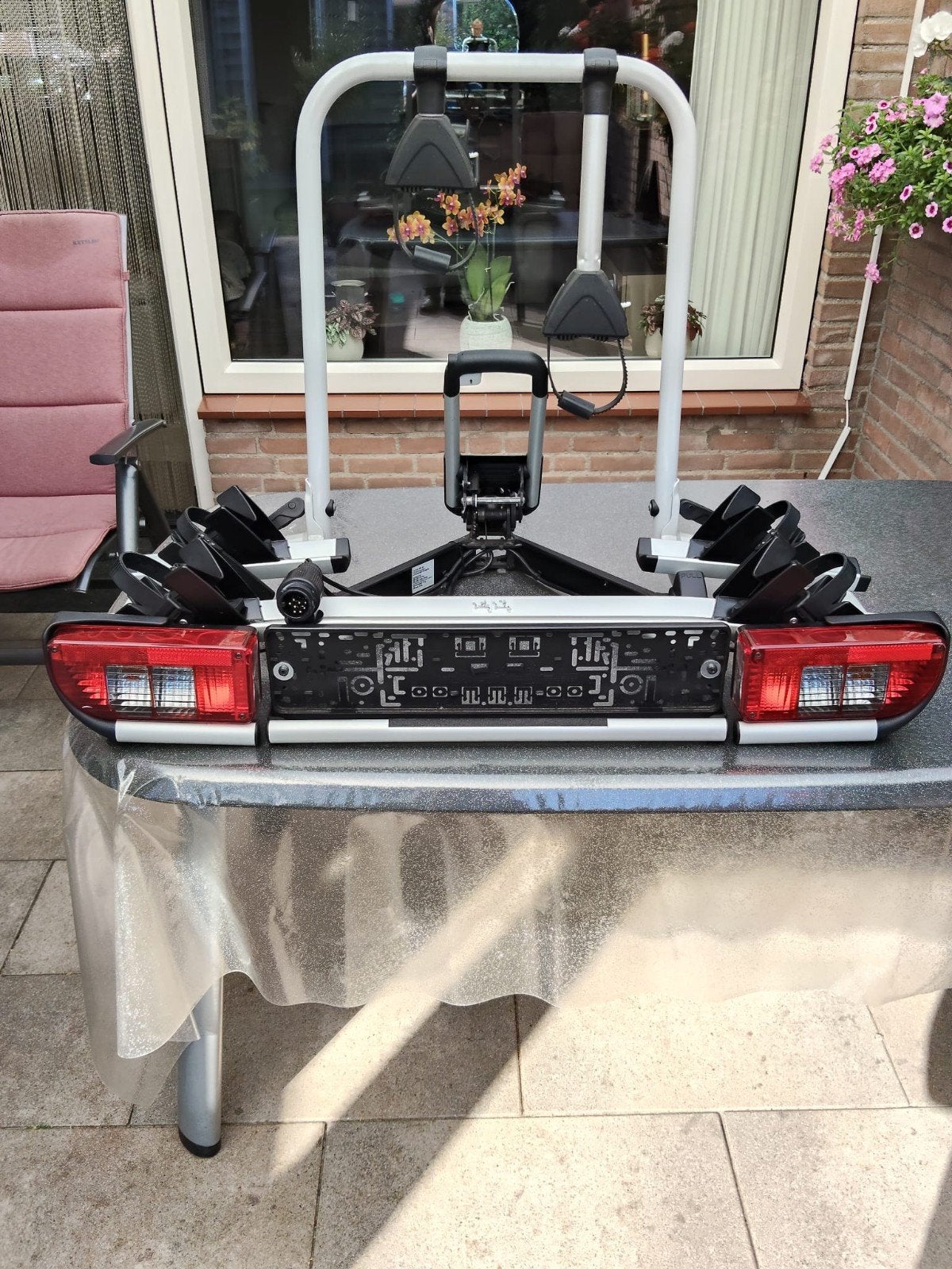 fietsen drager, Ophalen, Zo goed als nieuw, 2 fietsen, Trekhaakdrager