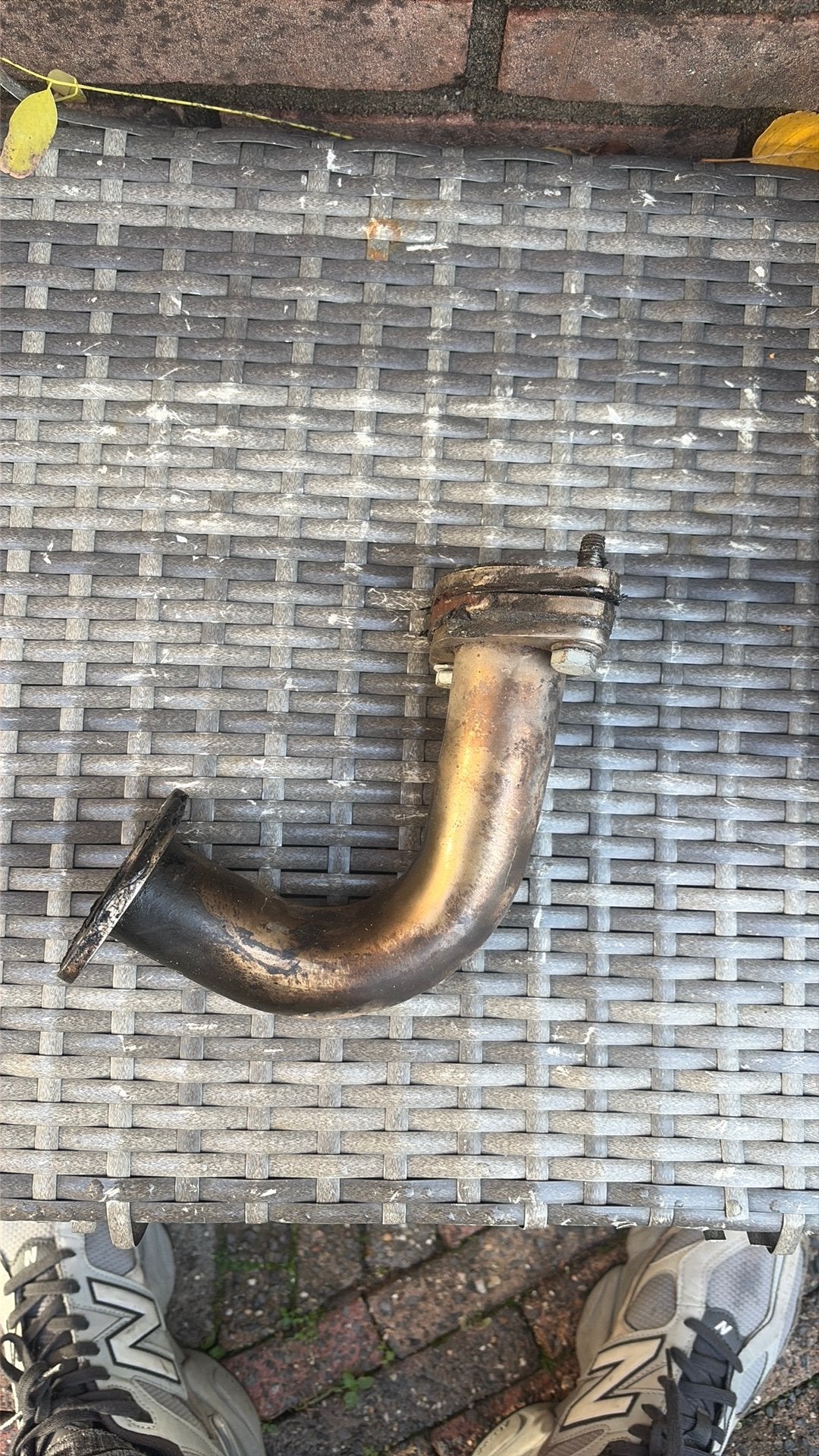 Rvs bocht 125/180cc met spacers, Ophalen of Verzenden, Nieuw
