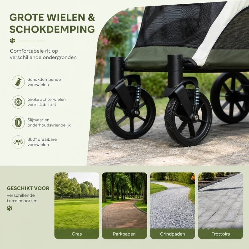 hondenbuggy hondenkar nieuw xl, Dieren en Toebehoren, Ophalen of Verzenden, Nieuw