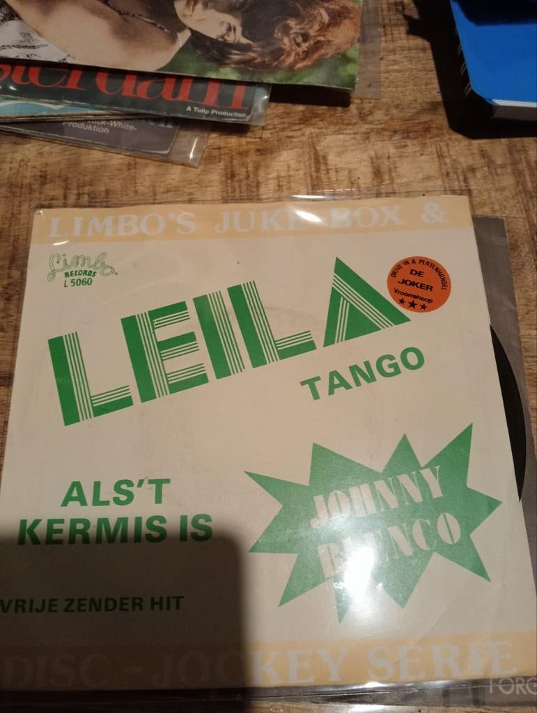 Johnny blenco - leila, Ophalen of Verzenden, Zo goed als nieuw, Overige formaten, Levenslied of Smartlap
