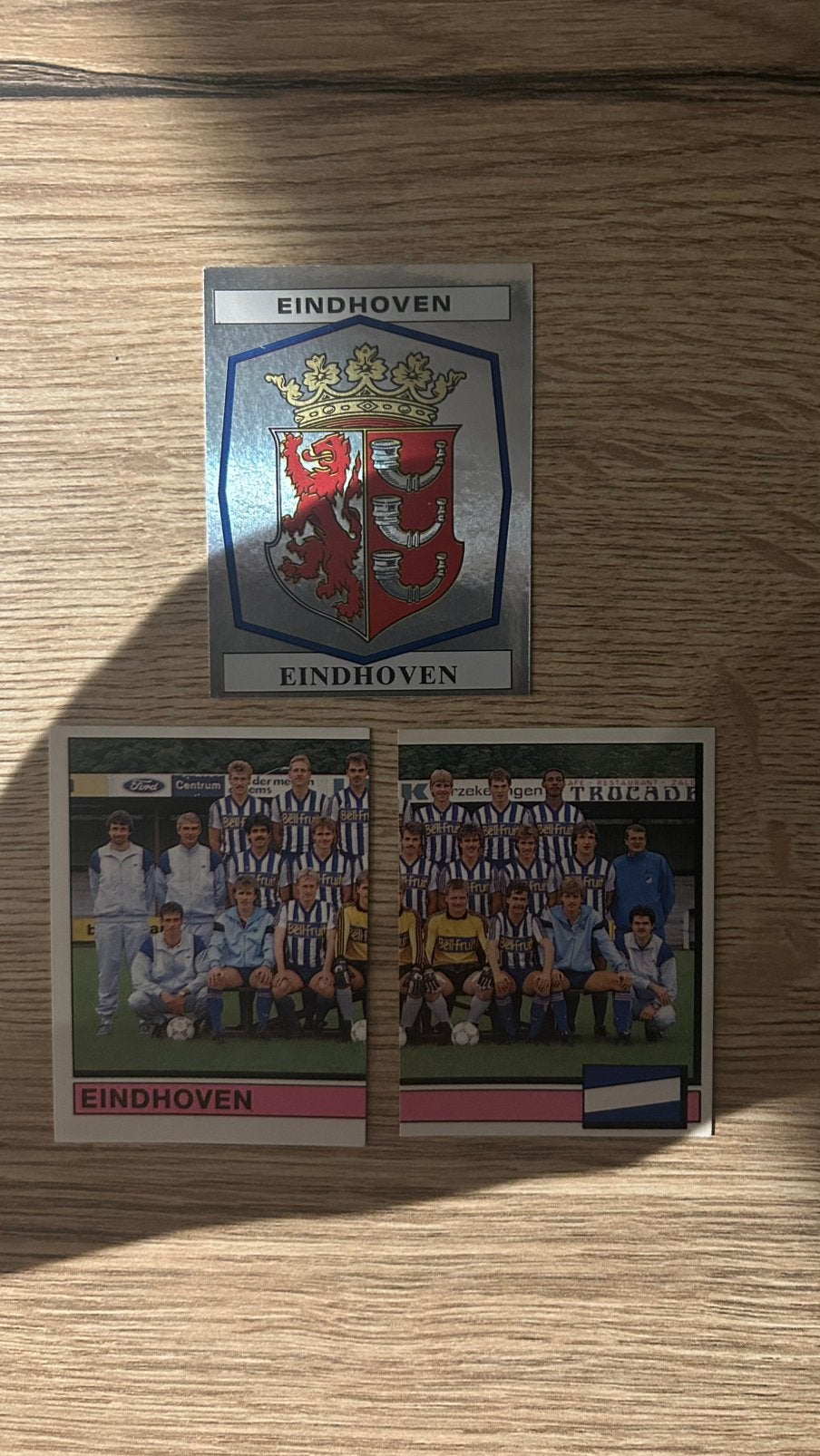 Panini Voetbal 88 plaatjes Eindhoven 3x, Verzenden, Zo goed als nieuw, Meerdere plaatjes