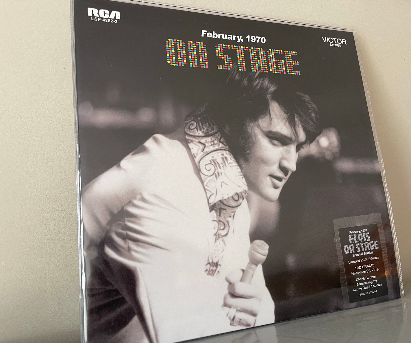 Elvis ftd vinyl on stage, Ophalen of Verzenden, Zo goed als nieuw, Poprock
