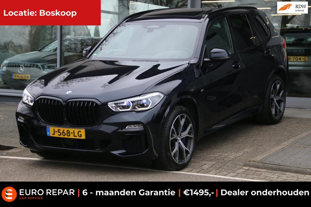BMW X5 XDrive45e High Executive PANO-DAK DEALER. OND NL-AUTO, Gebruikt, Zwart, Vierwielaandrijving, Hybride Elektrisch/Benzine