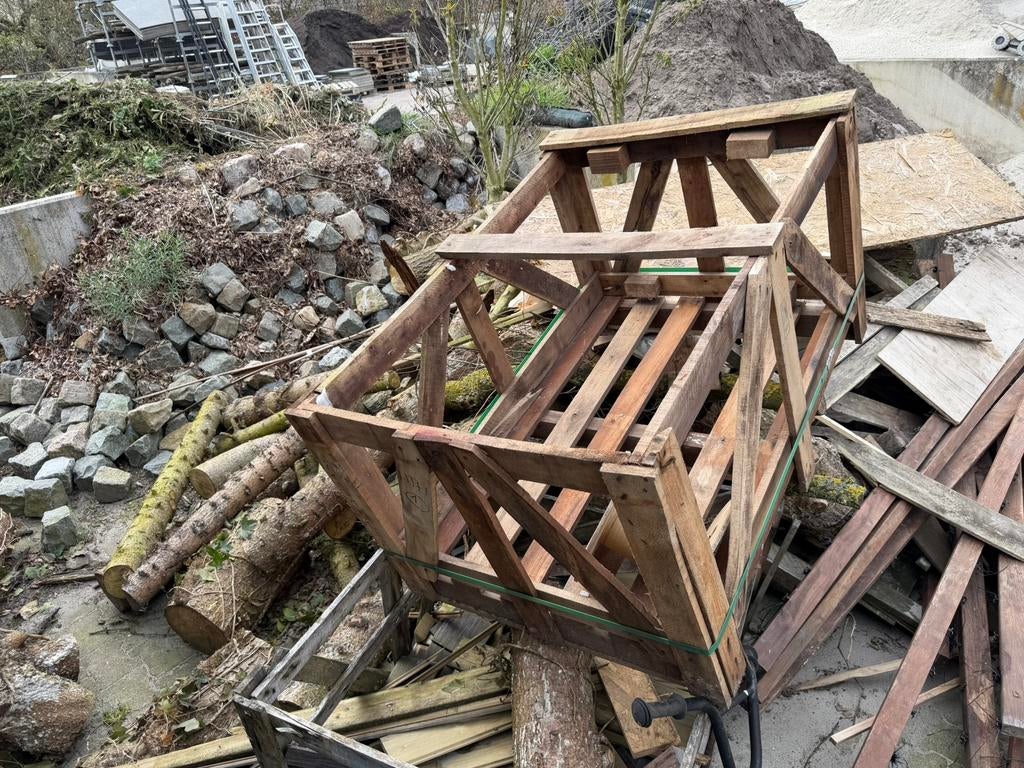 Kachelhout, Tuin en Terras, Minder dan 3 m³, Ophalen