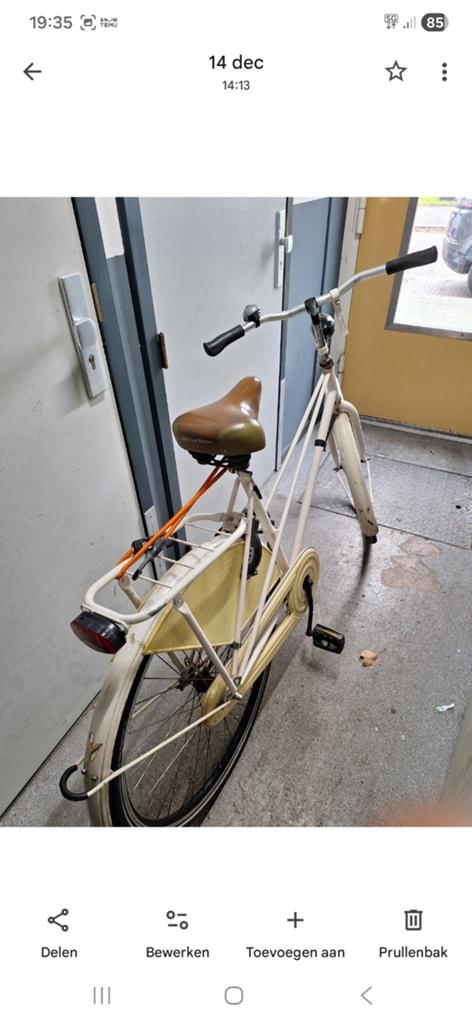 Fiets, Fietsen en Brommers, Fietsen | Dames | Damesfietsen, Ophalen of Verzenden, Gebruikt, Overige merken