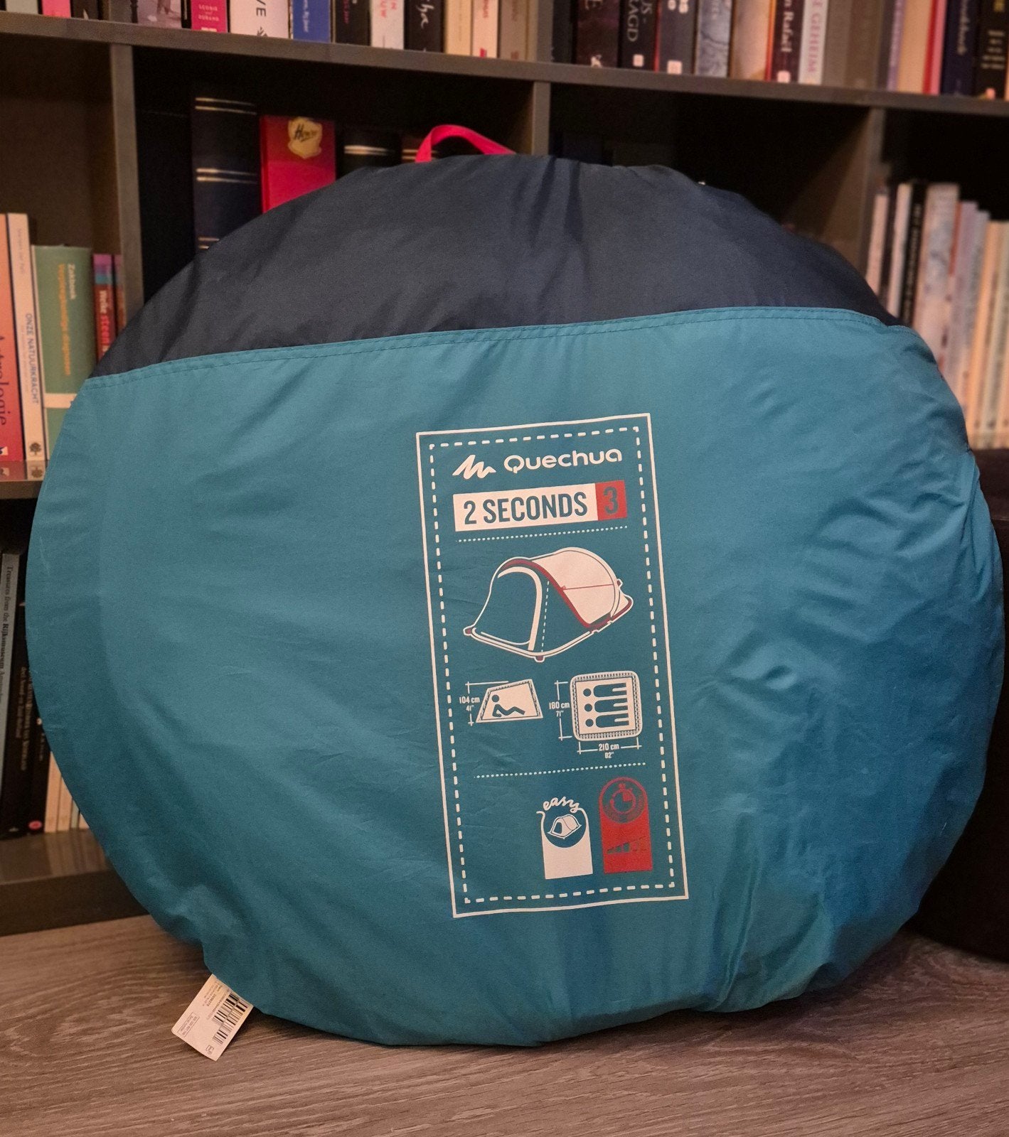 Quechua 2 Seconds 3P Tent - Snel op te zetten!, Caravans en Kamperen, Tenten, Ophalen of Verzenden