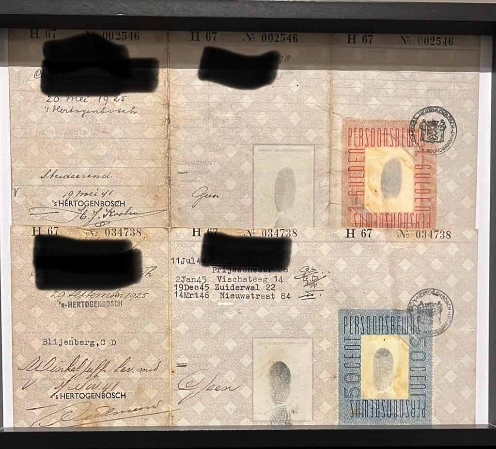 Gezocht! Persoonsbewijzen Den Bosch, Verzamelen, Militaria | Tweede Wereldoorlog, Ophalen of Verzenden, Nederland