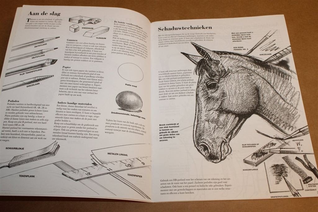 Paarden Tekenen — Walter Foster, Tekenhandleiding, Ophalen of Verzenden, Gelezen, Tekenen en Schilderen