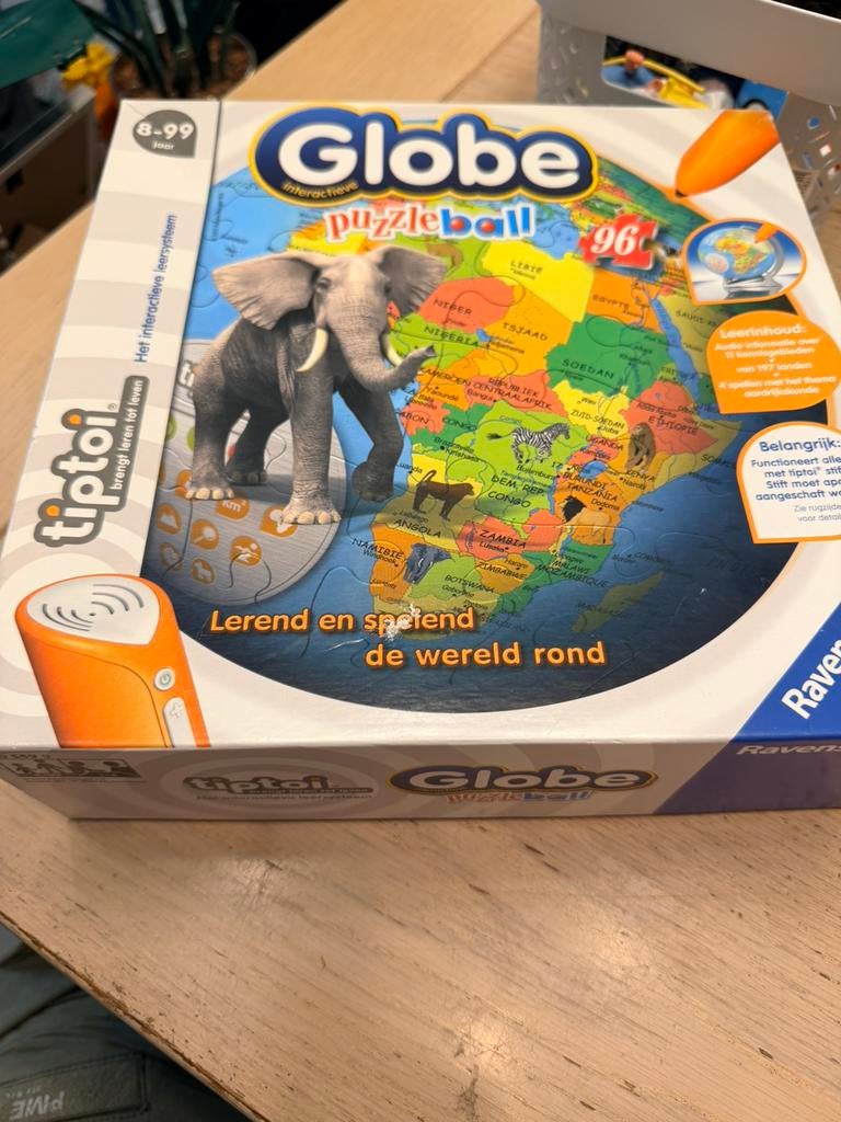 Tiptoi globe zgan, Ophalen of Verzenden, Zo goed als nieuw