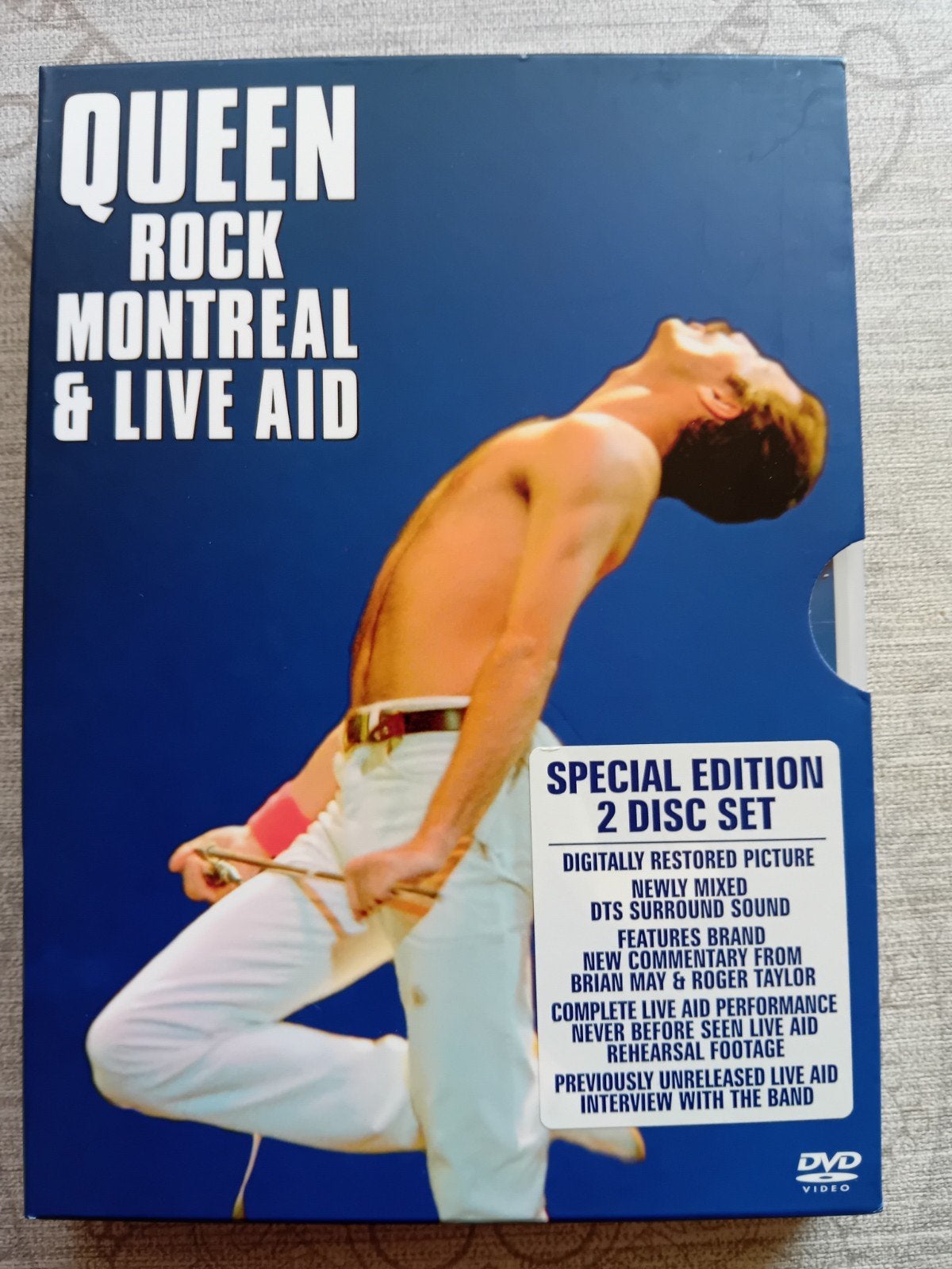 Queen Rock Montreal & Live Aid Special Edition DVD, Cd's en Dvd's, Alle leeftijden, Boxset, Muziek en Concerten, Ophalen of Verzenden