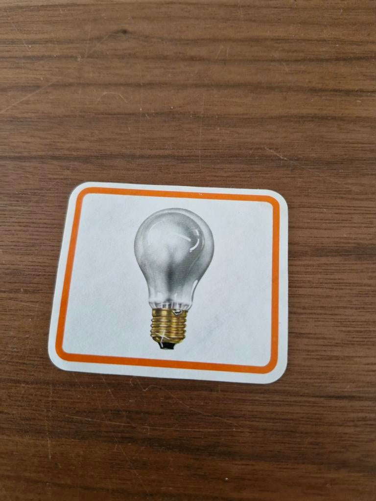 6896 Sticker Gloeilamp, Verzamelen, Ophalen of Verzenden, Nieuw