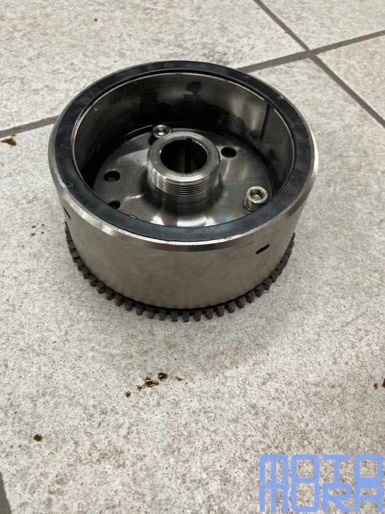 Vliegwiel rotor Kawasaki KLE 650 Versys 2007 - 2009 KLE650 d, Motoren, Gebruikt, -, -, Ophalen of Verzenden