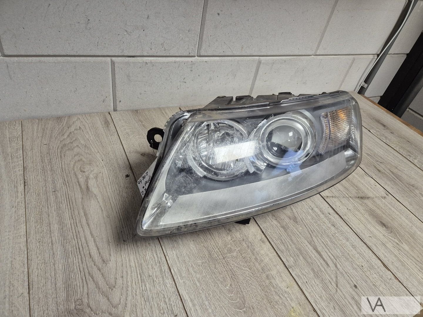 Audi A6 4f 2004 - 2008 koplamp links XENON zonder bochtlicht, Gebruikt, -, -, -