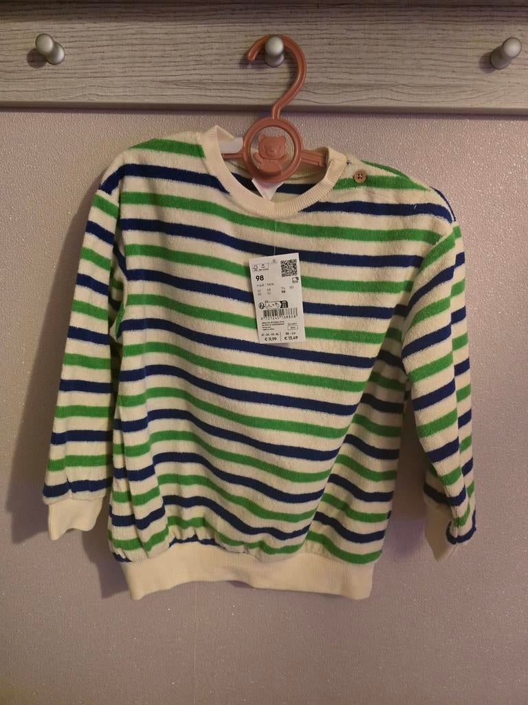 Hema jongens trui maat 98 - gestreept, Kinderen en Baby's, Kinderkleding | Maat 98, Trui of Vest, Nieuw, Ophalen of Verzenden