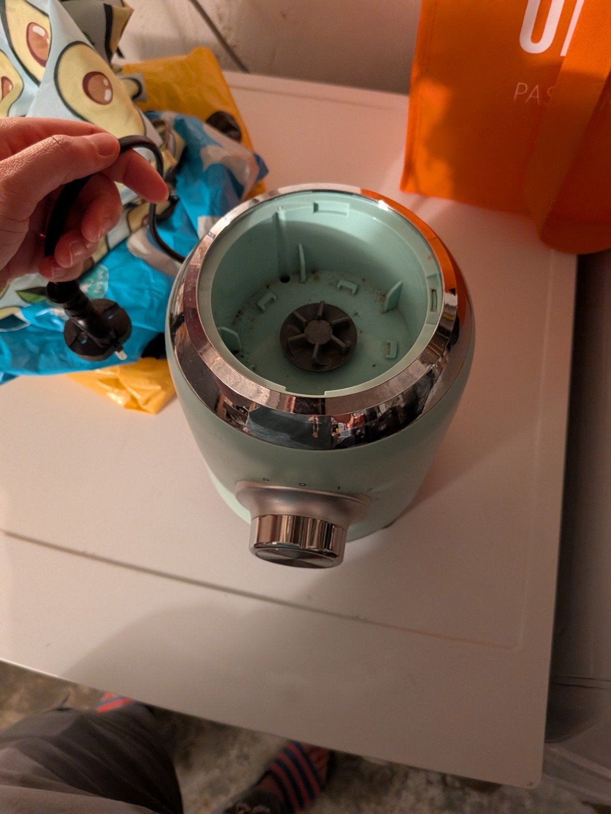 Blender zonder kan - gratis af te halen, Ophalen