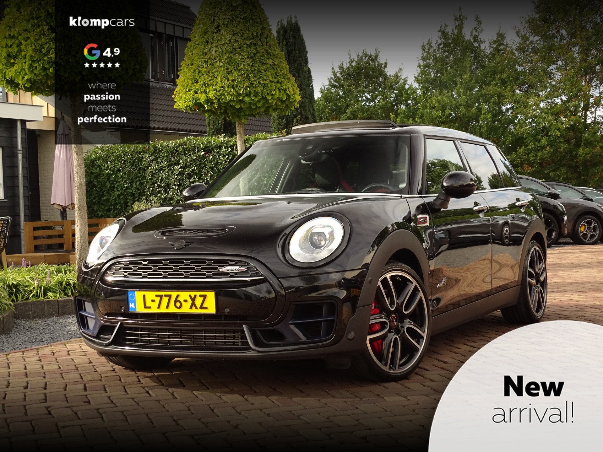 MINI Clubman 2.0 JCW 232PK | ALL4 H+K | Sportuitlaat |SCHUIF, Automaat, 1998 cc, Gebruikt, 4 cilinders