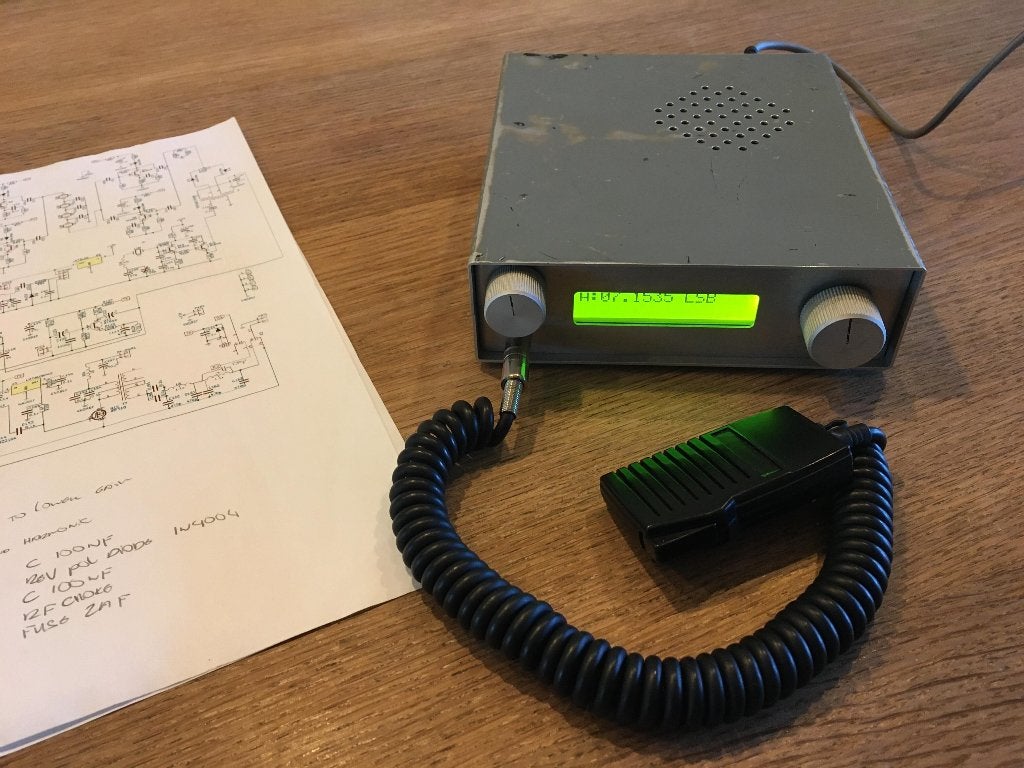 Bitx40 40M QRP transceiver, Ophalen of Verzenden, Zo goed als nieuw, Zender en Ontvanger