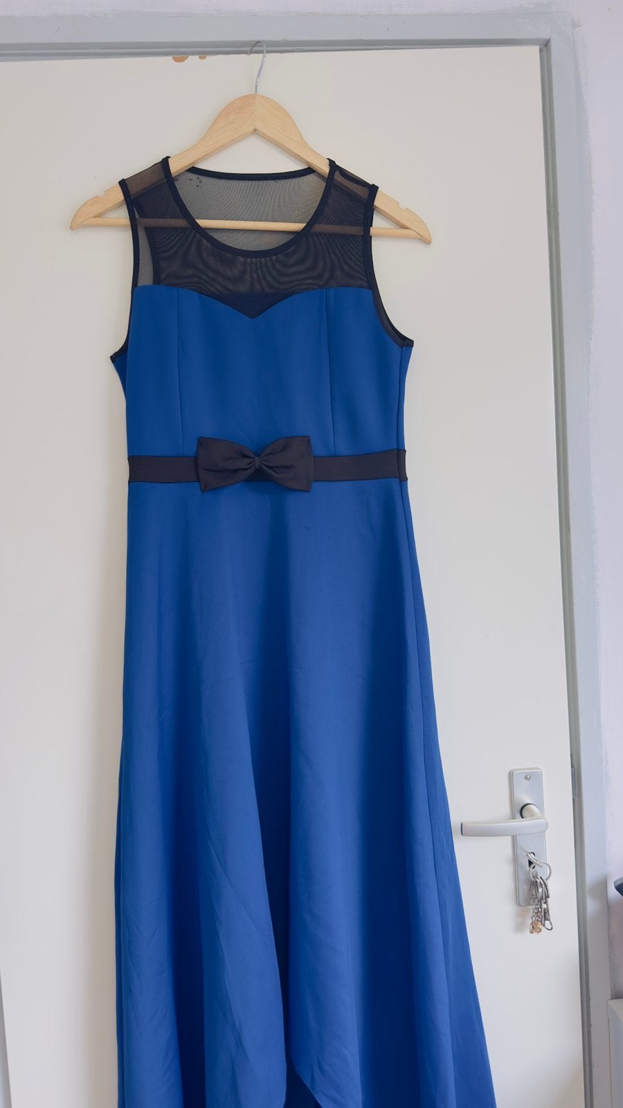 Dames jurk, Ophalen, Galajurk, Blauw, Zo goed als nieuw