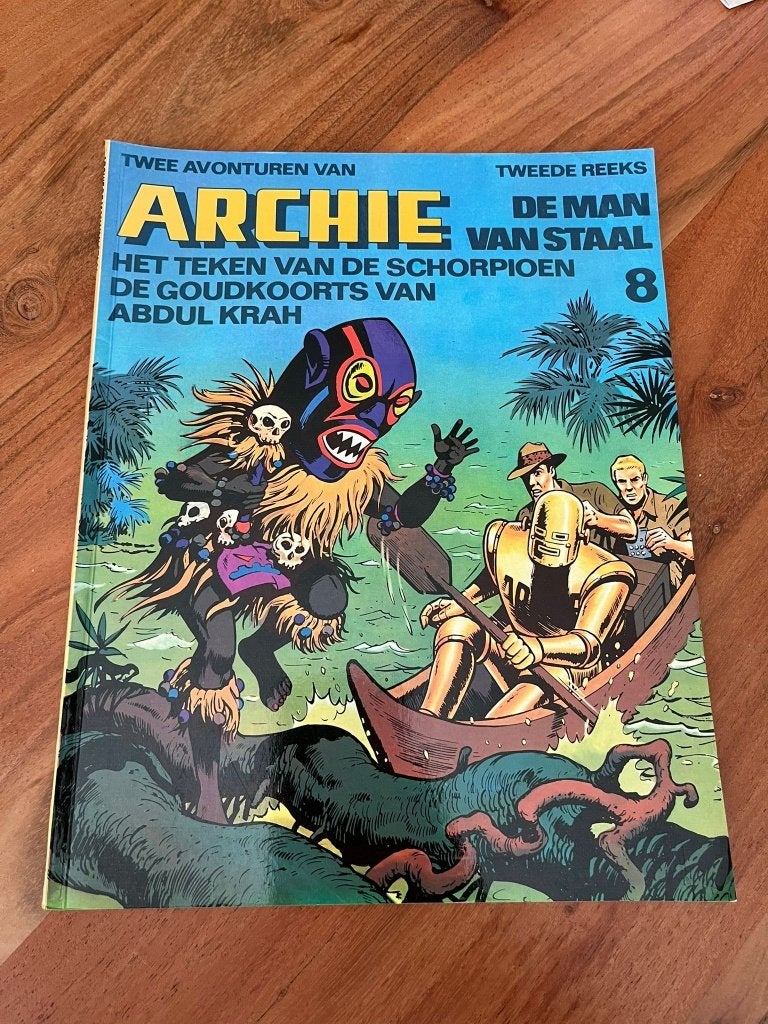 Archie de man van staal deel 8, Eén stripboek, Ophalen of Verzenden, Zo goed als nieuw