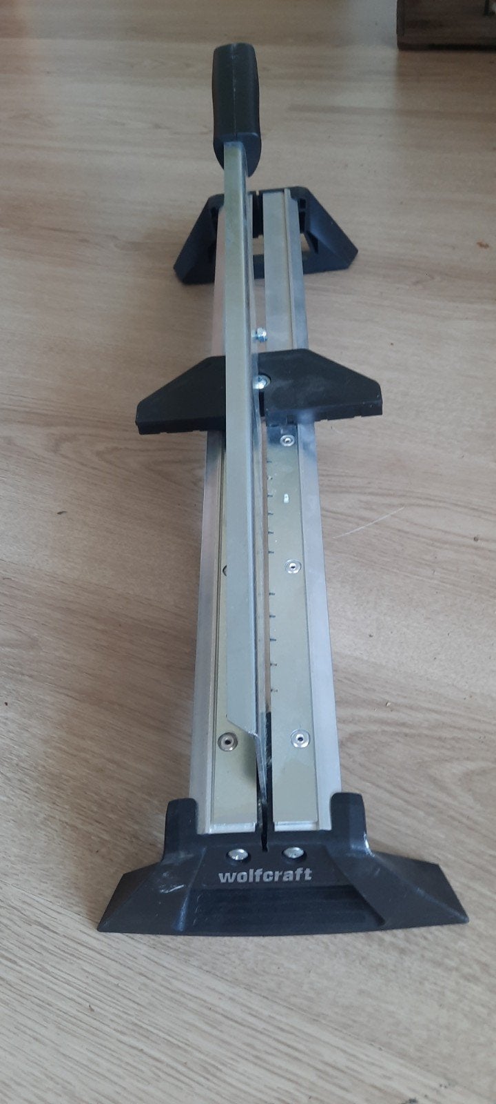 Wolfcraft laminaatsnijder LC 600, Ophalen of Verzenden, Gebruikt, Snijgereedschap, Overige merken