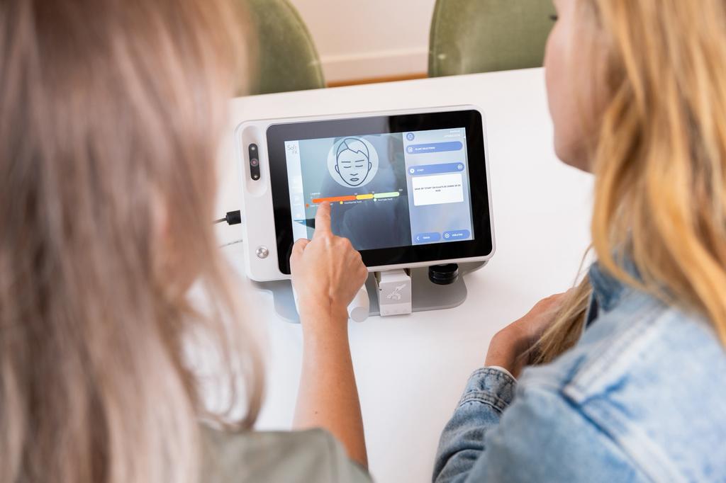 Soft FX huidanalyse apparaat zo goed als nieuw, Ophalen, Zo goed als nieuw