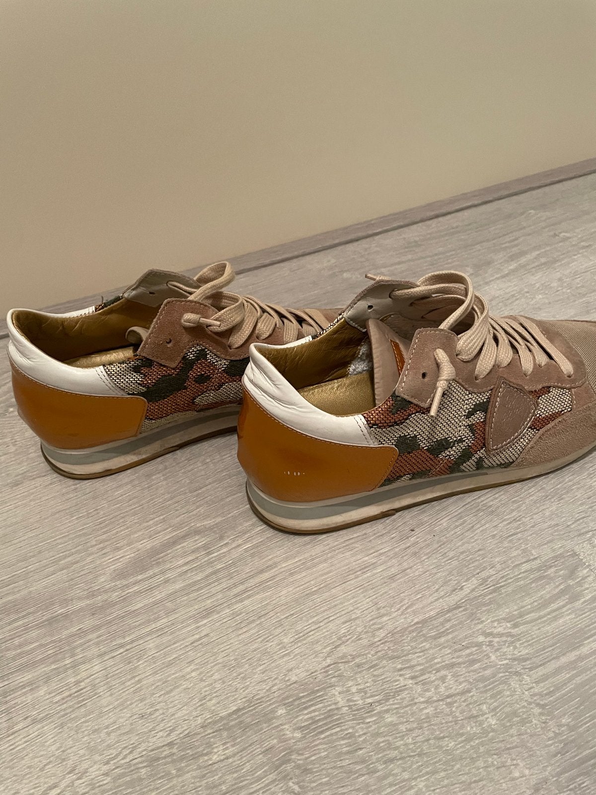 Philippe Model sneakers maat 41, Ophalen, Bruin, Sneakers of Gympen, Gedragen