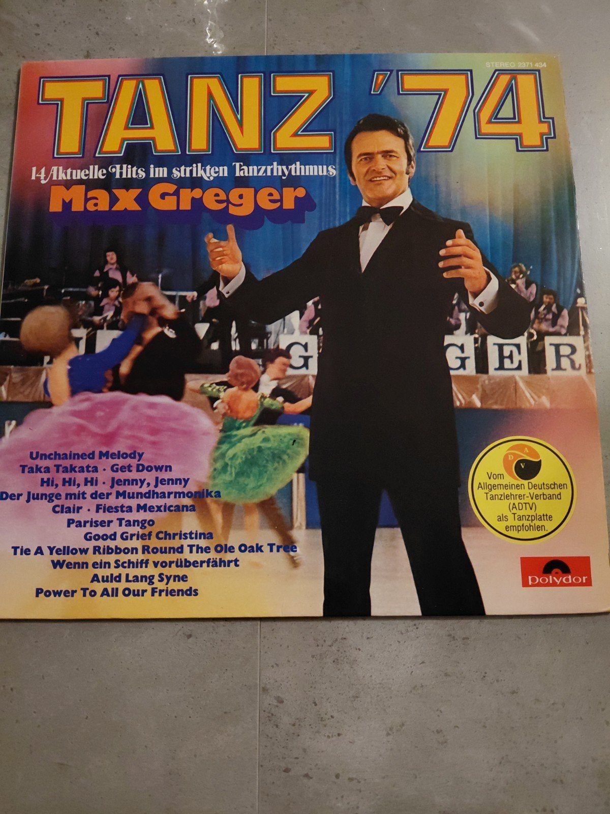 Max Greger - Tanz '74 LP - Perfecte staat!, Ophalen, LP, Overige genres, Zo goed als nieuw