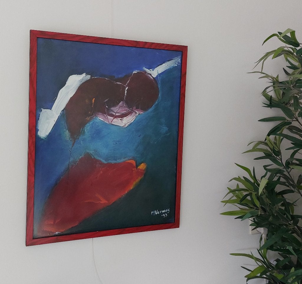Schilderij Marijke Vermeij (1993), Antiek en Kunst, Ophalen