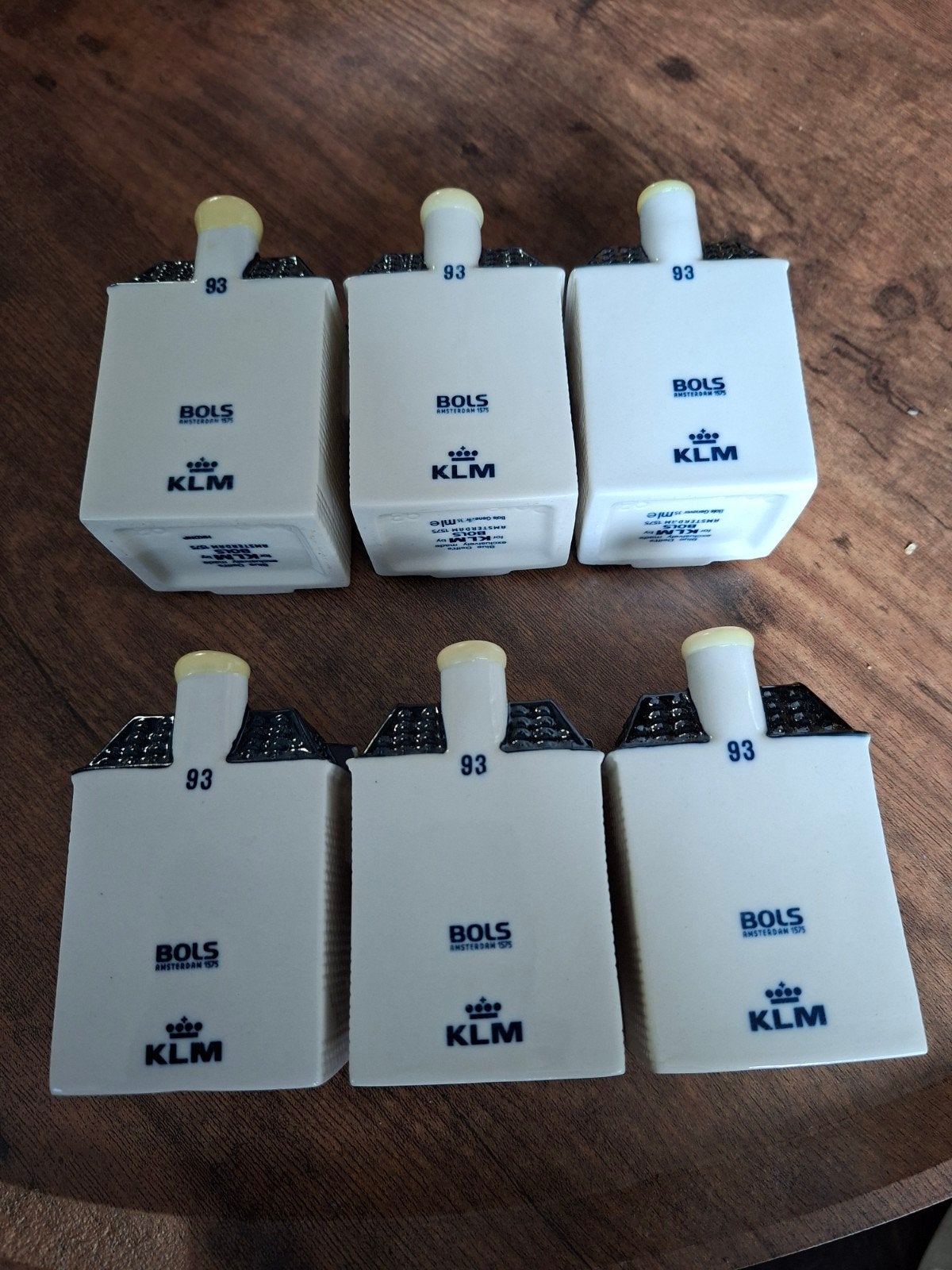 KLM huisjes  huisje 93 met flyer, Verzamelen, Ophalen of Verzenden, Nieuw, 81 t/m 91, Gevuld