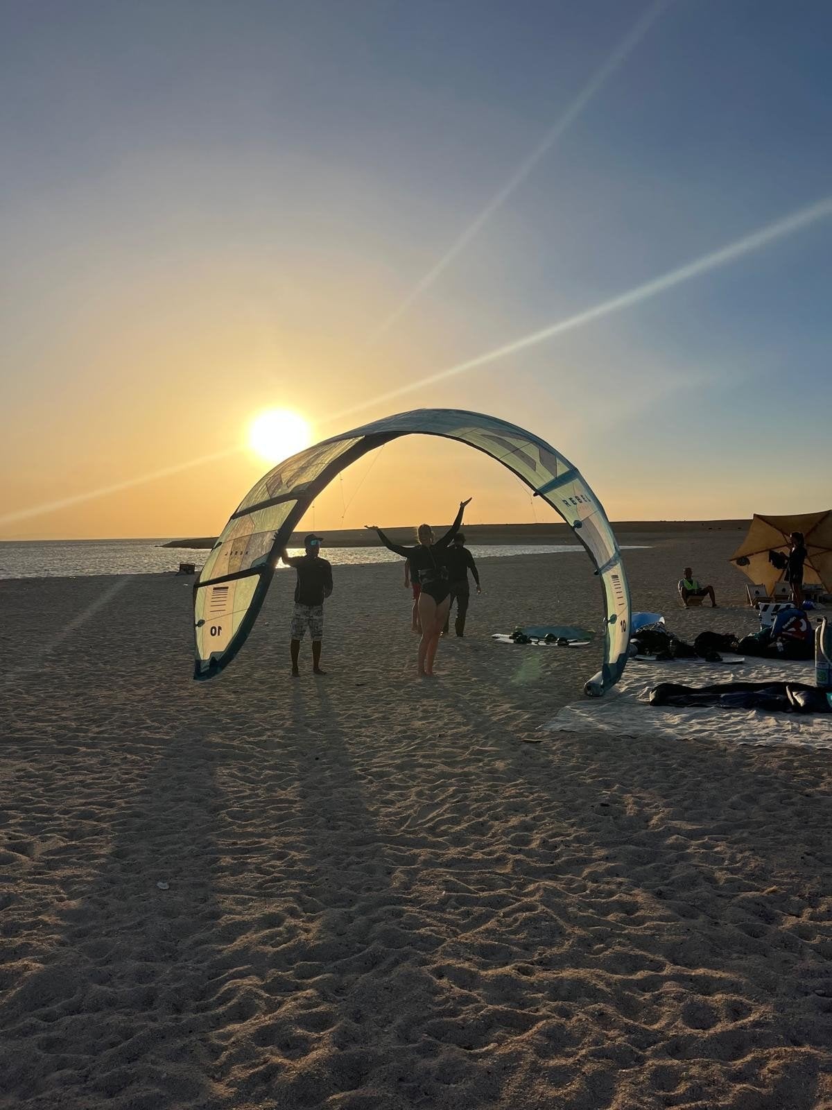 Duotone Rebel 10m2 kite, Ophalen, Gebruikt, 10 m², Geen board