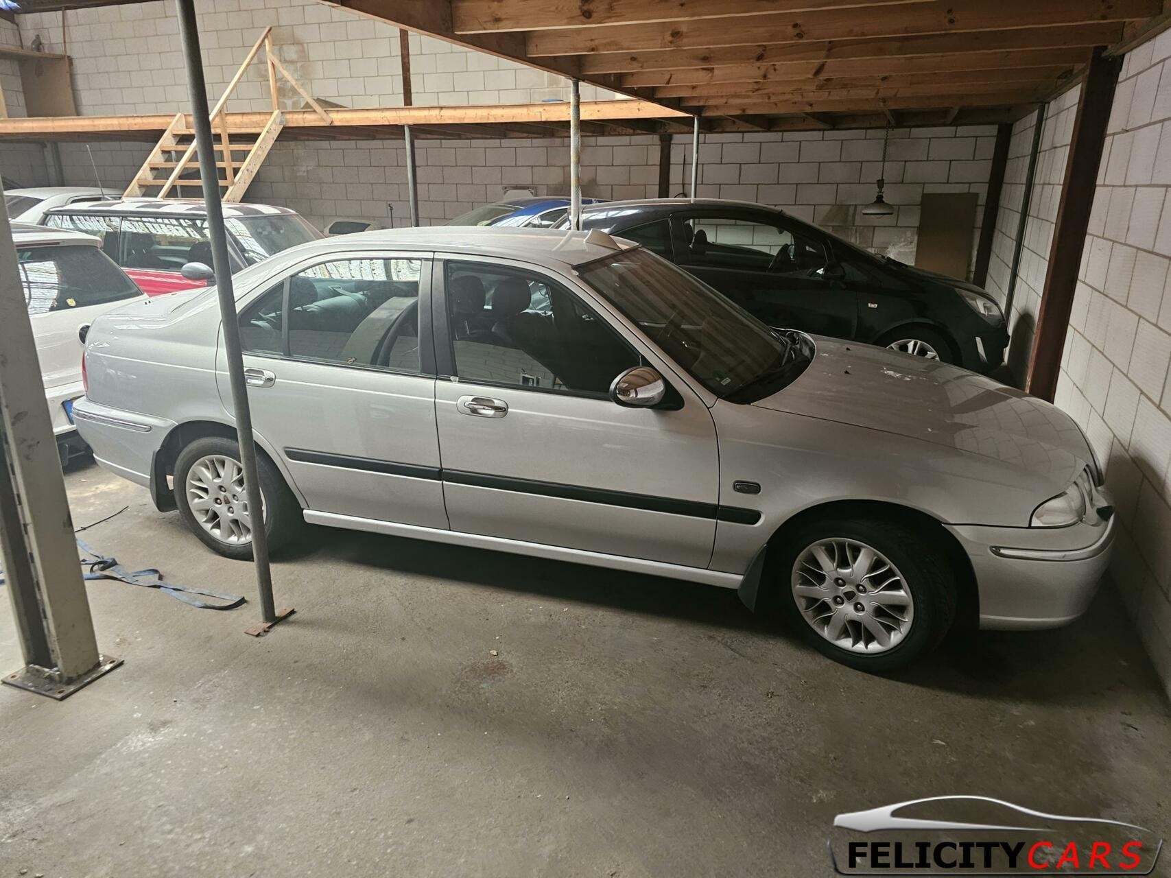 Rover 45 1.8 Club CVT aut. 79.000 nap leer, Auto's, Elektrische ramen, 4 cilinders, 1796 cc, Origineel Nederlands