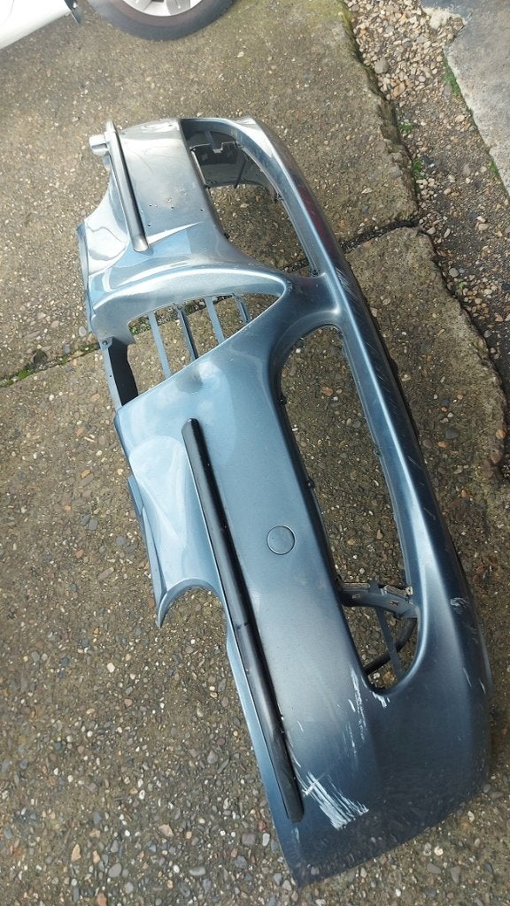 Grijze voorbumper Alfa 147 uit 2006, Ophalen of Verzenden