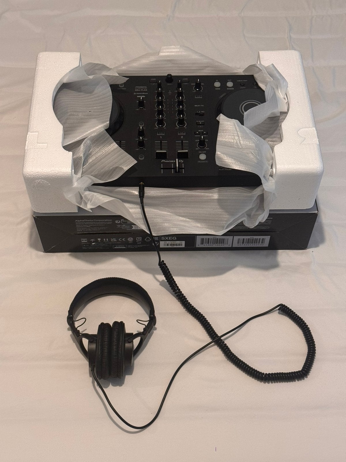 Pioneer DDJ-FLX4 + Sony MDR-7506 DJ Bundle (m2423023211) — Dj-sets