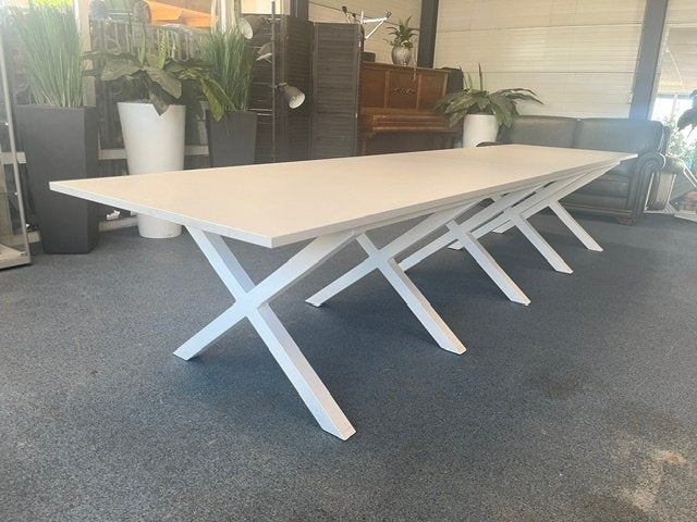 De Vergadertafel 400x100, Ophalen, 100 tot 150 cm, Rechthoekig, Nieuw