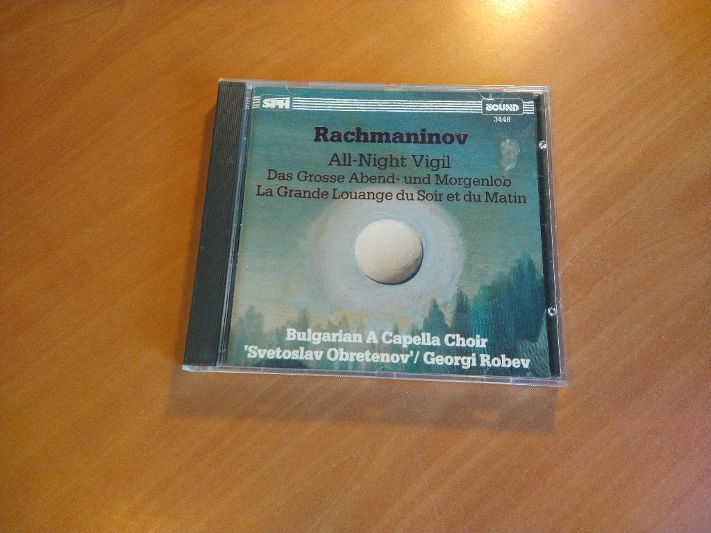 CD Rachmaninov. All-Night Vigil, Cd's en Dvd's, Ophalen of Verzenden, Classicisme, Zo goed als nieuw, Kamermuziek