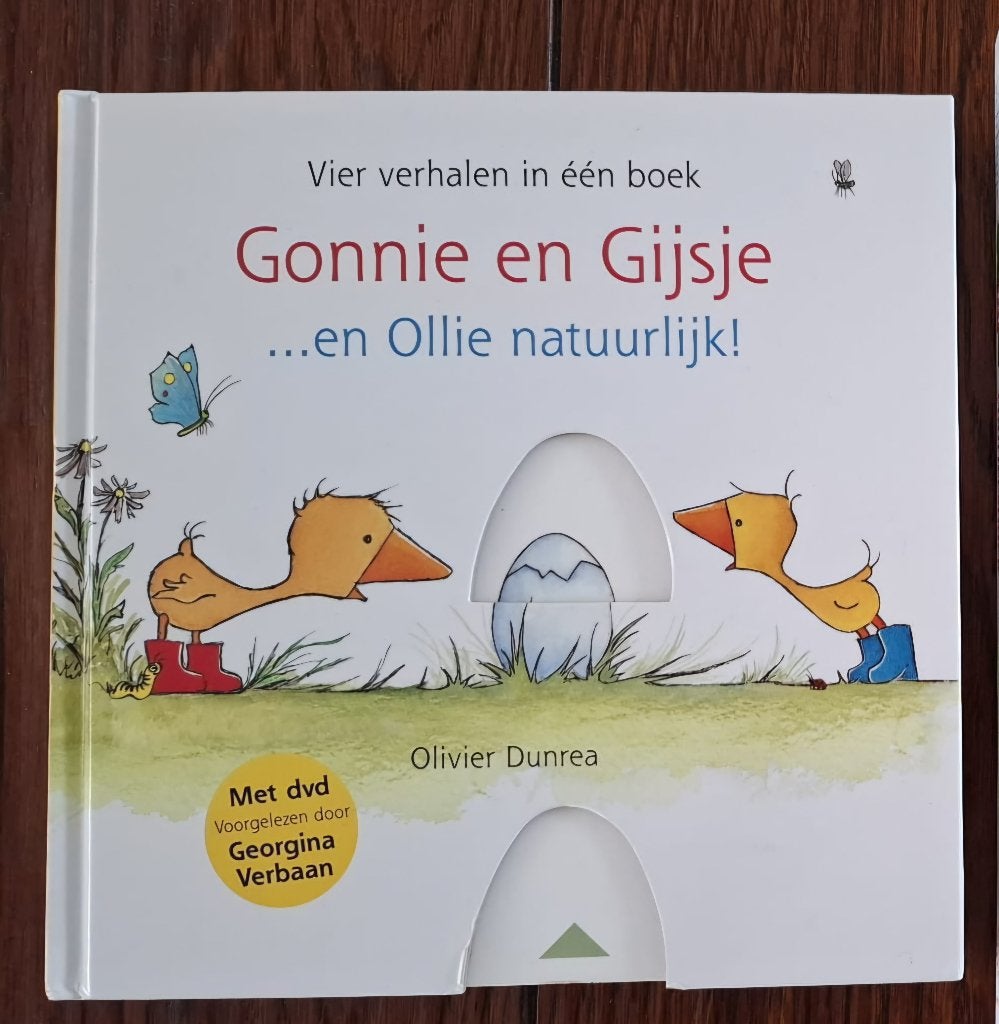 Kinderboek, Gonnie en Gijsje, 3 tot 4 jaar, Zo goed als nieuw, Ophalen, Olivier Dunrea