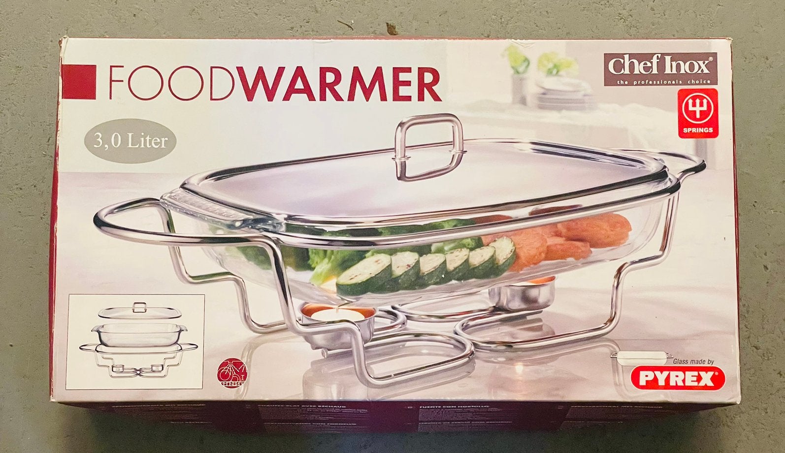 Food Warmer, Ophalen, Zo goed als nieuw, Glas