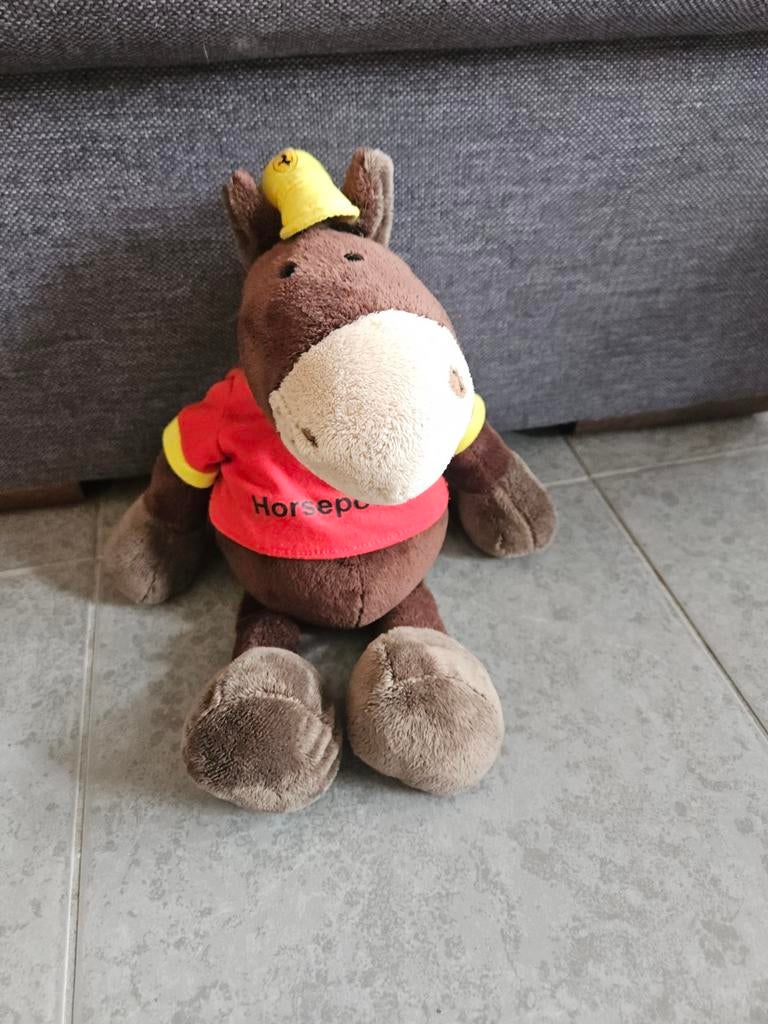Ferrari Knuffel Paard NICI Horsepower, Kinderen en Baby's, Speelgoed | Knuffels en Pluche, Ophalen of Verzenden