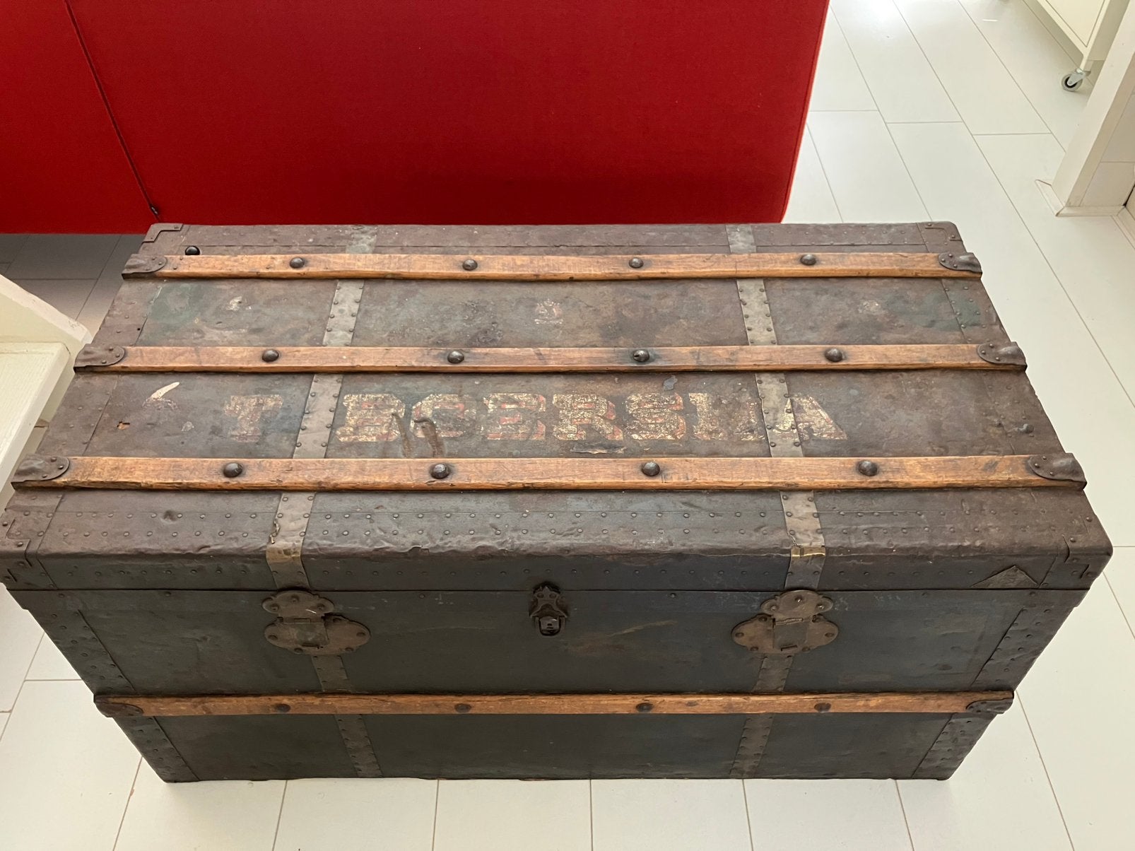Hutkoffer Gerzon, Ophalen, Overige materialen, Minder dan 50 cm, Gebruikt