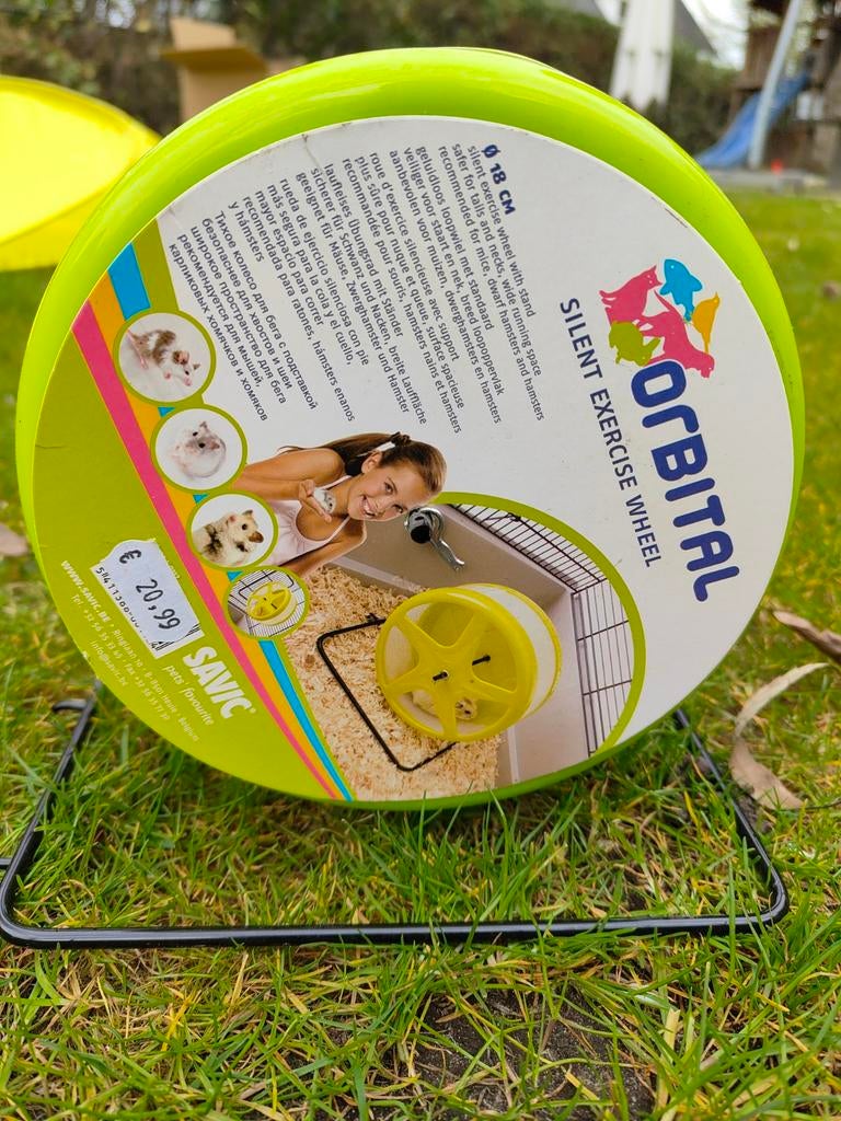 Hamster silent loopwiel, Dieren en Toebehoren, Ophalen