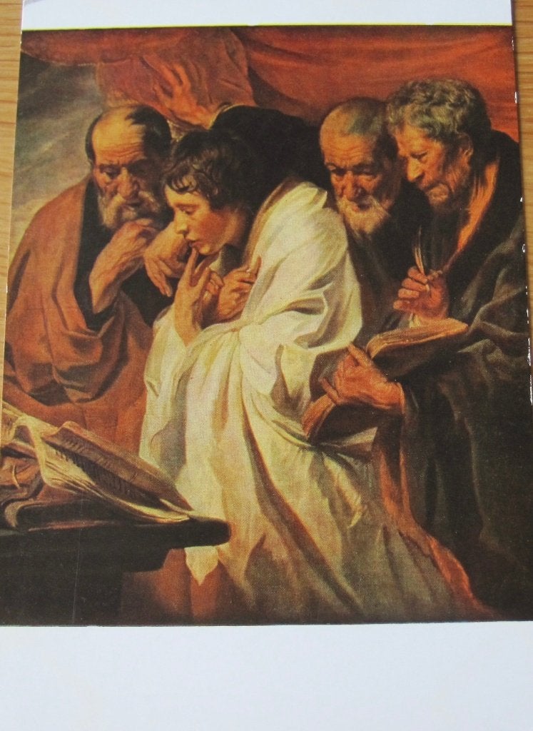Jacob Jordaens - de Evangelisten - nieuw, Verzamelen, Verzenden, 1980 tot heden, Ongelopen, Overige thema's
