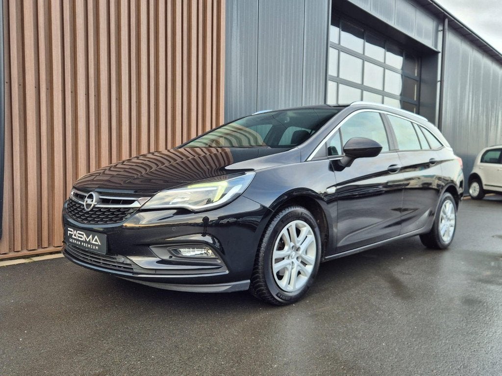 Opel Astra Sports Tourer 1.4 Turbo Edition | Automaat | Clim, Auto's, Opel, Stof, Gebruikt, 150 pk, Parkeersensor