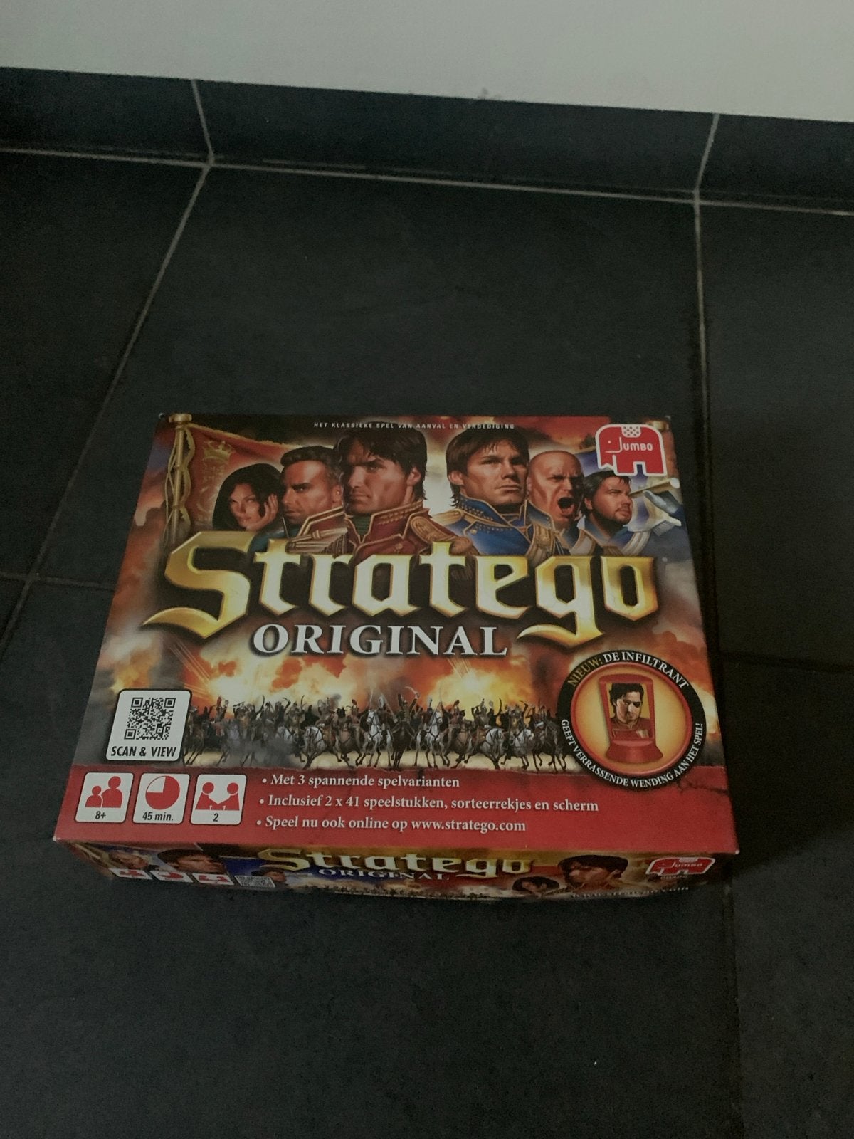Stratego Original Bordspel - Zo goed als nieuw, Hobby en Vrije tijd, Gezelschapsspellen | Bordspellen, Een of twee spelers, Ophalen of Verzenden