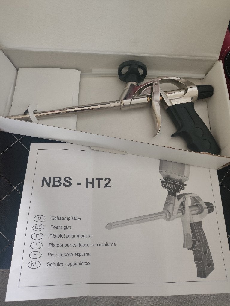 Schuim pistool, Doe-het-zelf en Verbouw, Isolatie en Afdichting, Minder dan 4 cm, Nieuw, Ophalen of Verzenden, Minder dan 5 m²