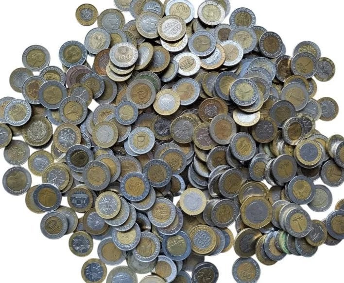 250 gram Bi-metaal munten, Postzegels en Munten, Munten en Bankbiljetten | Verzamelingen, Ophalen of Verzenden, Nederland en Buitenland