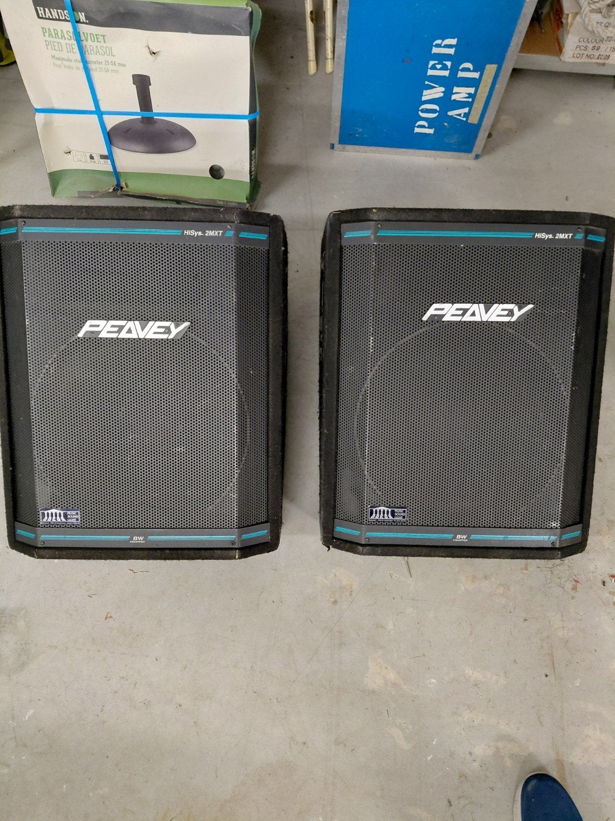 Peavey HiSys 2MXT Luidsprekers (Set van 2), Gebruikt, 120 watt of meer, Front, Rear of Stereo speakers, Ophalen