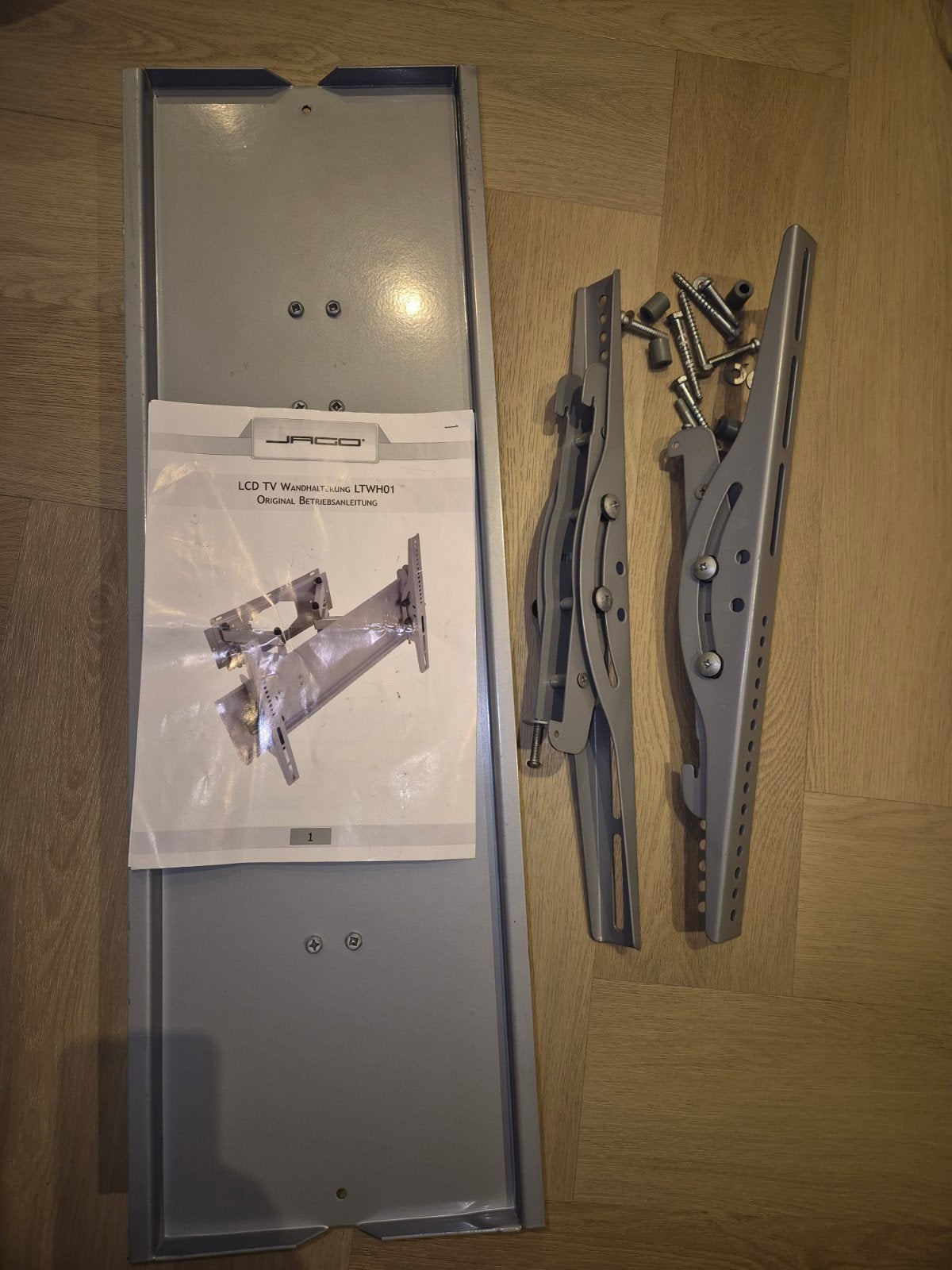 JAGO LCD TV Wandhouder - Lang LTWHO1, Ophalen, Minder dan 50 cm, Modern, Functioneel, Zo goed als nieuw